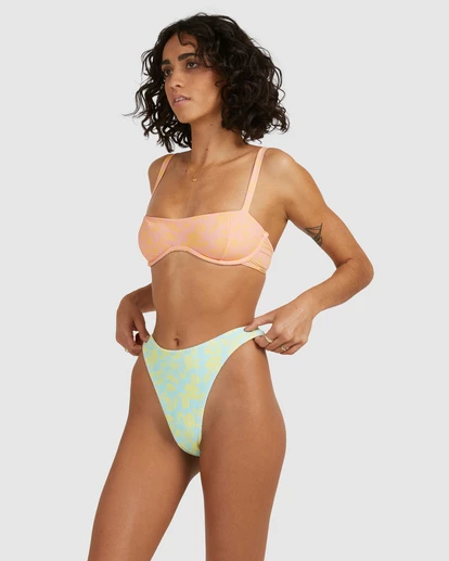 BILLABONG Hot Tropics Olivia Underwire Bikini Top MELON FADE 3 BILLABONG Hot Tropics Olivia Underwire Bikini Top MELON FADE - Image 3