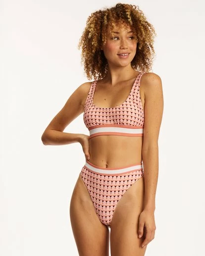 BILLABONG Let Me Check Maui Maya Bikini Bottoms SUNSTONE 2 BILLABONG Let Me Check Maui Maya Bikini Bottoms SUNSTONE - Image 2