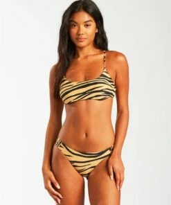BILLABONG Wild Groove Lowrider Bikini Bottoms GOLD DUST -Womens Swim BILLABONG abjx400114 billabongw gdd frt1