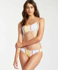 BILLABONG Feeling Sunny Lowrider Reversible Bikini Bottoms MULTI -Womens Swim BILLABONG abjx400171 billabongw mul frt1