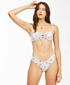 BILLABONG On The Path Fiji Bikini Bottoms ICE BLUE -Womens Swim BILLABONG abjx400186 billabongw icb frt1