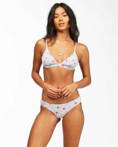 BILLABONG On The Path Lowrider Bikini Bottoms ICE BLUE 3 BILLABONG On The Path Lowrider Bikini Bottoms ICE BLUE - Image 3