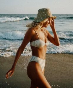 BILLABONG Salty Blonde Meet Your Matcha Maui Rider Bikini Bottoms MATCHA