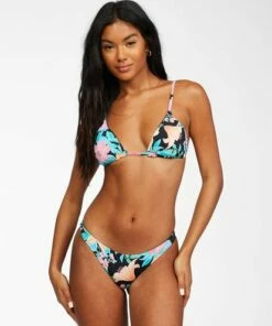 BILLABONG Tropic Time Tanga Reversible Bikini Bottoms MULTI 13 BILLABONG Tropic Time Tanga Reversible Bikini Bottoms MULTI -Womens Swim BILLABONG abjx400244 billabongw mul frt2