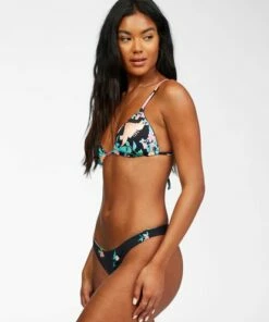 BILLABONG Tropic Time Tanga Reversible Bikini Bottoms MULTI 10 BILLABONG Tropic Time Tanga Reversible Bikini Bottoms MULTI -Womens Swim BILLABONG abjx400244 billabongw mul sd1