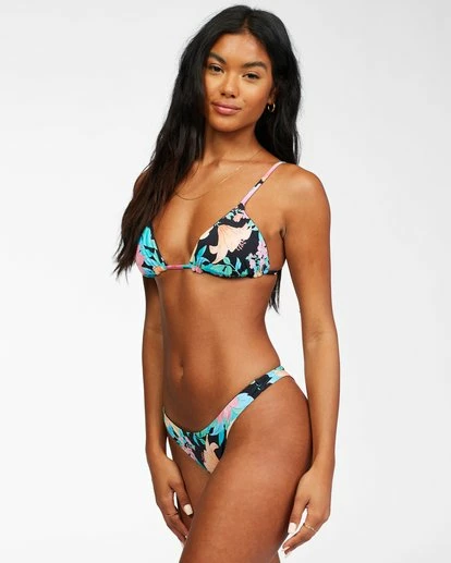 BILLABONG Tropic Time Tanga Reversible Bikini Bottoms MULTI 5 BILLABONG Tropic Time Tanga Reversible Bikini Bottoms MULTI - Image 5