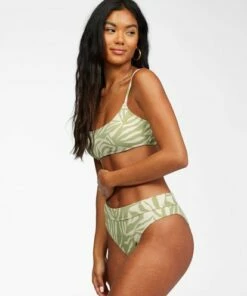 BILLABONG Jungle Town Maui Rider Bikini Bottoms CACTUS 6 BILLABONG Jungle Town Maui Rider Bikini Bottoms CACTUS -Womens Swim BILLABONG abjx400279 billabongw cac sd1