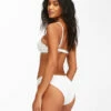 BILLABONG Tanlines Lowrider Bikini Bottoms WHITE