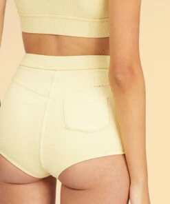 BILLABONG Wrangler Face The Sun Surf Shorts RETRO YELLOW 7 BILLABONG Wrangler Face The Sun Surf Shorts RETRO YELLOW -Womens Swim BILLABONG abjx400319 billabongw yek0 dtl1