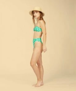 BILLABONG Wrangler Goin Green Maui Rider Bikini Bottoms CLOVER -Womens Swim BILLABONG abjx400333 billabongw cov sd1
