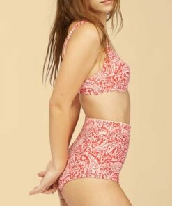 BILLABONG Wrangler Ruby Sands Avalon Bikini Bottoms CLASSIC RED -Womens Swim BILLABONG abjx400336 billabongw rqq0 dtl2