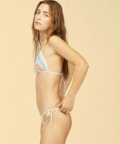 BILLABONG Wrangler Setting Sun Tie Side Isla Bikini Bottoms DANDELION -Womens Swim BILLABONG abjx400343 billabongw dan sd1