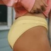 BILLABONG Wrangler Face The Sun Biarritz Bikini Bottoms RETRO YELLOW