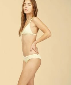 BILLABONG Wrangler Face The Sun Biarritz Bikini Bottoms RETRO YELLOW -Womens Swim BILLABONG abjx400344 billabongw yek0 sd1