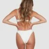 BILLABONG Tanlines Skimpy Hike Bikini Bottoms WHITE