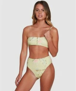 BILLABONG Maui Babe Hi Maui Rider Bikini Bottoms LEMONGRASS -Womens Swim BILLABONG abjx400360 billabongwg les frt1