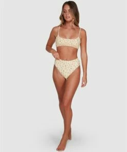 BILLABONG Pretty Moon Hi Maui Rider Bikini Bottoms MELLOW YELLOW 11 BILLABONG Pretty Moon Hi Maui Rider Bikini Bottoms MELLOW YELLOW -Womens Swim BILLABONG abjx400361 billabongsg mly frt1