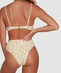 BILLABONG Pretty Moon Hi Maui Rider Bikini Bottoms MELLOW YELLOW 10 BILLABONG Pretty Moon Hi Maui Rider Bikini Bottoms MELLOW YELLOW -Womens Swim BILLABONG abjx400361 billabongwg mly dtl1