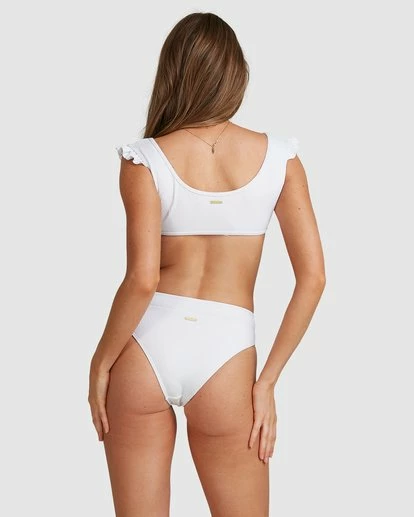 BILLABONG Beach Bliss Maui Rider Bikini Bottoms WHITE 1 BILLABONG Beach Bliss Maui Rider Bikini Bottoms WHITE