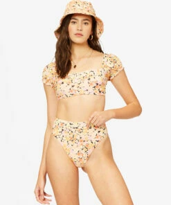 BILLABONG Forever Dazed Rise High-Waist Bikini Bottoms MULTI 9 BILLABONG Forever Dazed Rise High-Waist Bikini Bottoms MULTI -Womens Swim BILLABONG abjx400380 billabongw mul frt1