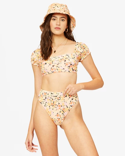 BILLABONG Forever Dazed Rise High-Waist Bikini Bottoms MULTI 5 BILLABONG Forever Dazed Rise High-Waist Bikini Bottoms MULTI - Image 5
