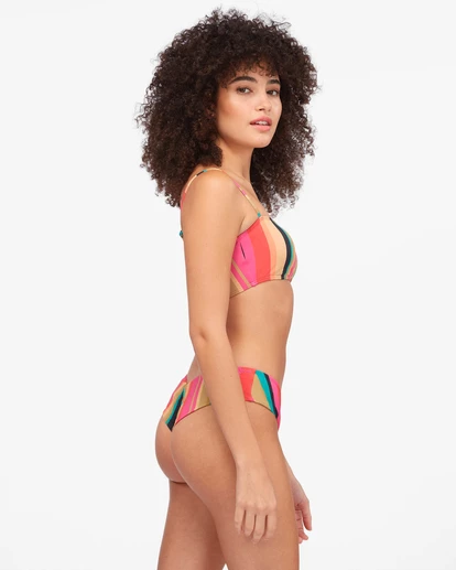 BILLABONG Stripes For Daze Fiji Bikini Bottoms MULTI 2 BILLABONG Stripes For Daze Fiji Bikini Bottoms MULTI - Image 2