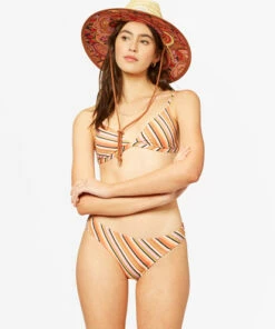 BILLABONG Time To Go Lowrider Bikini Bottoms MULTI -Womens Swim BILLABONG abjx400396 billabongw mul frt1