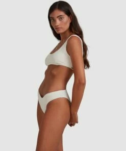 BILLABONG Summer High Bondi Bikini Bottoms SALT CRYSTAL -Womens Swim BILLABONG abjx400399 billabongw scs sd1