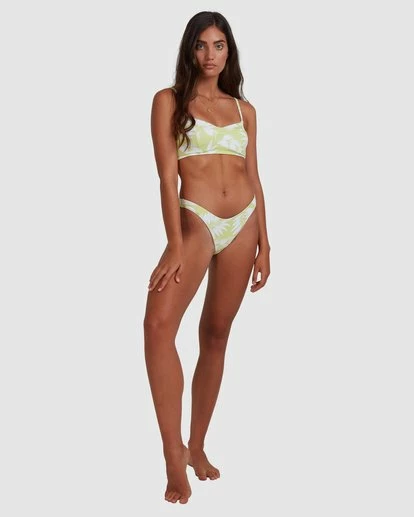 BILLABONG Sundrenched Hike Bikini Bottoms LIME 7 BILLABONG Sundrenched Hike Bikini Bottoms LIME - Image 7