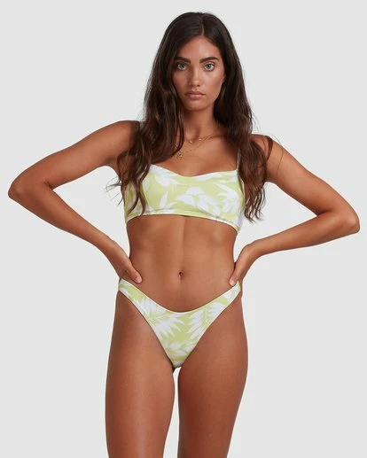 BILLABONG Sundrenched Hike Bikini Bottoms LIME 5 BILLABONG Sundrenched Hike Bikini Bottoms LIME - Image 5