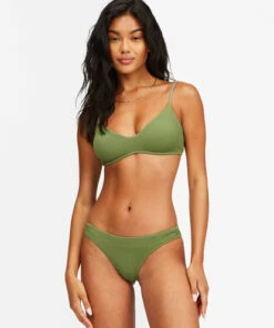 BILLABONG Summer High Isla Bikini Bottoms FERN -Womens Swim BILLABONG abjx400402 billabongw frn frt1