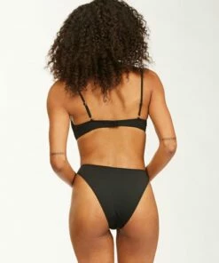 BILLABONG Sol Searcher Havana Bikini Bottoms BLACK PEBBLE