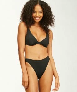 BILLABONG Sol Searcher Havana Bikini Bottoms BLACK PEBBLE 6 BILLABONG Sol Searcher Havana Bikini Bottoms BLACK PEBBLE -Womens Swim BILLABONG abjx400410 billabongw bpb frt1