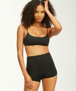 BILLABONG Sol Searcher Surf Shorts BLACK PEBBLE -Womens Swim BILLABONG abjx400411 billabongw bpb frt1