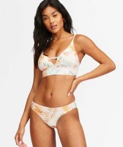 BILLABONG Island Calling Lowrider Bikini Bottoms SALT CRYSTAL -Womens Swim BILLABONG abjx400424 billabongw scs frt1