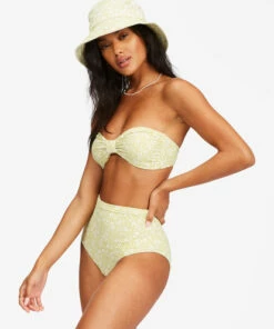 BILLABONG Little Whispers High Retro High-Waisted Bikini Bottoms LIME 6 BILLABONG Little Whispers High Retro High-Waisted Bikini Bottoms LIME -Womens Swim BILLABONG abjx400444 billabongw lim sd1