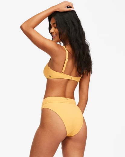 BILLABONG So Dazed Maui Rider High-Waisted Bikini Bottoms MARIGOLD 2 BILLABONG So Dazed Maui Rider High-Waisted Bikini Bottoms MARIGOLD - Image 2