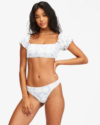 BILLABONG Beyond The Blue Isla Low-Rise Bikini Bottoms SALT CRYSTAL 3 BILLABONG Beyond The Blue Isla Low-Rise Bikini Bottoms SALT CRYSTAL - Image 3