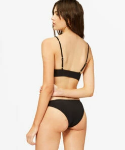 BILLABONG Sol Searcher Tropic Bikini Bottoms BLACK PEBBLE