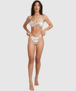 BILLABONG Hula Moon Hike Bikini Bottom WHITE -Womens Swim BILLABONG abjx400471 billabongs wht frt9
