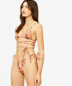 BILLABONG Lost In Time Hike Skimpy Bikini Bottoms MULTI -Womens Swim BILLABONG abjx400472 billabongw mul sd1