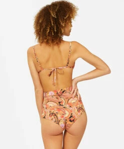 BILLABONG Lost In Time Avalon High-Waist Bikini Bottoms MULTI