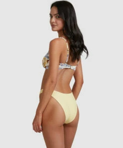 BILLABONG Tanlines Hike Bikini Bottoms BANANA
