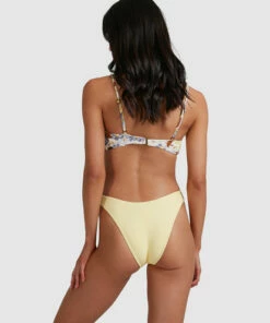 BILLABONG Tanlines Hike Bikini Bottoms BANANA -Womens Swim BILLABONG abjx400474 billabongw ban frt1