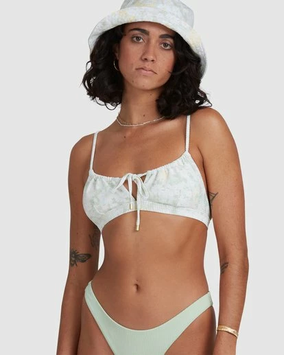 BILLABONG Ripple Hike Bikini Bottoms HONEY DEW 7 BILLABONG Ripple Hike Bikini Bottoms HONEY DEW - Image 7