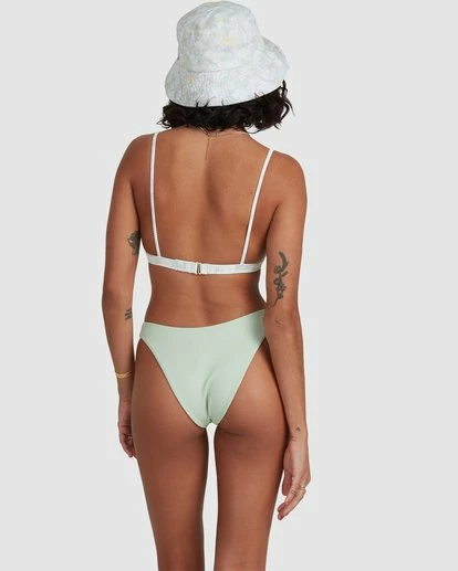 BILLABONG Ripple Hike Bikini Bottoms HONEY DEW 5 BILLABONG Ripple Hike Bikini Bottoms HONEY DEW - Image 5