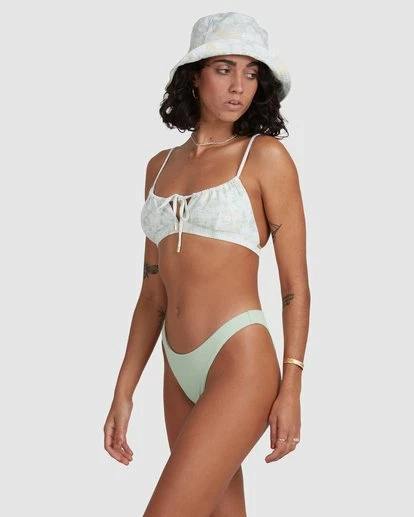 BILLABONG Ripple Hike Bikini Bottoms HONEY DEW 3 BILLABONG Ripple Hike Bikini Bottoms HONEY DEW - Image 3