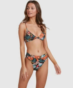 BILLABONG Somedaze Maui Rider Bikini Bottoms BLACK 13 BILLABONG Somedaze Maui Rider Bikini Bottoms BLACK -Womens Swim BILLABONG abjx400495 billabongw blk frt2