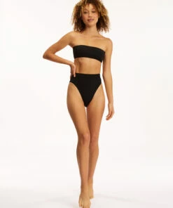 BILLABONG Sol Searcher Rise Bikini Bottoms BLACK PEBBLE 7 BILLABONG Sol Searcher Rise Bikini Bottoms BLACK PEBBLE -Womens Swim BILLABONG abjx400503 billabongw bpb frt2