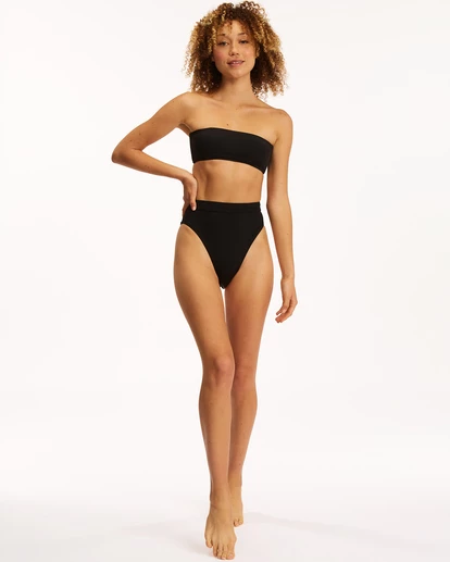 BILLABONG Sol Searcher Rise Bikini Bottoms BLACK PEBBLE 4 BILLABONG Sol Searcher Rise Bikini Bottoms BLACK PEBBLE - Image 4